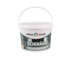 Fasādes krāsas bāze Pentacolor Sokkel, emulsija, pilnīgi matēta, 10 l