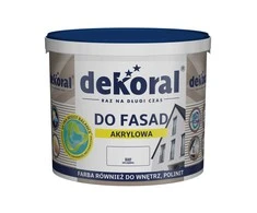 Dekoral Polinit, fasadiniai emulsiniai dažai | balta (sniezna biel) 10 ltr,