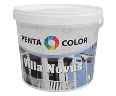 Fasadiniai dažai Pentacolor Villa Novus, balti, 5 l
