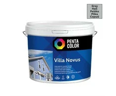 Fasadiniai dažai Pentacolor Villa Novus, pilkos spalvos, 10 l