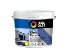 Fasadinių dažų bazė Pentacolor, emulsiniai, visiškai matiniai, 5 l
