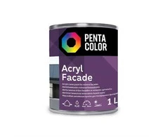 Fasadiniai dažai Pentacolor Acryl Facade, balti, 1 l