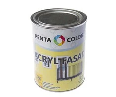 Fasadiniai dažai Pentacolor Acryl Facade, balti, 1 l