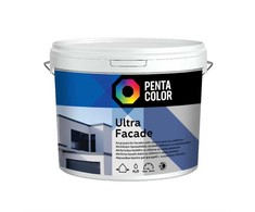 Fasadiniai dažai Pentacolor Ultra Facade, balti, 3 l