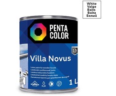 Fasadiniai dažai Pentacolor Villa Novus, baltos spalvos, 1 l