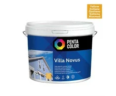 Fasado dažai Pentacolor Villa Novus, geltona sp., 10 l