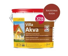 Fasado dažai Vivacolor Villa Akva, raudonai ruda sp., 2.7 l