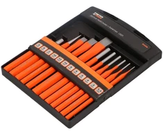 Faster Tools Kaltų ir dornių komplektas CrV 12 vnt.