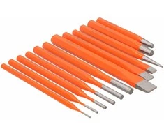 Faster Tools Kaltų ir dornių komplektas CrV 12 vnt.