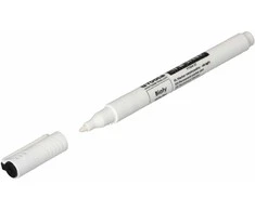 Faster Tools Žymeklis FASTER Permanent Baltas, Baltas, 1.2mm