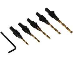 Grąžtas Faster Tools Grąžtų rinkinys medienai 3-8mm, 5 vnt.