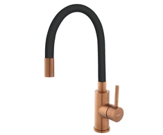 Kitchen Faucet Ferro Zorba Inox. juodas/copper color