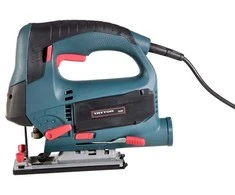 Siaurapjūklis 800 W 110 mm reguliuojamo greičio lazeriui Tryton dėkle