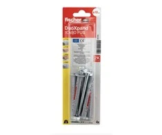 Fischer DuoXpand kaištis su varžtu 10x80 FUS, 4 vnt.