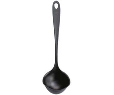 Fiskars Essential zupas kausi (Non-Drip), melna