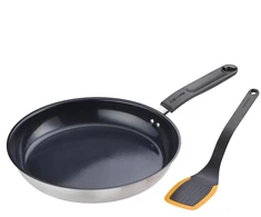 Keptuvė Fiskars SET OF A 28 CM FRYING PAN AND A SPATU FF