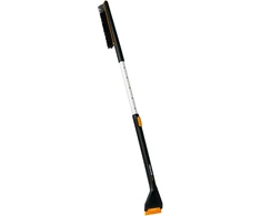 FISKARS X-SERIES TELESKOPINIS SNIEGO VALYMO ŠEPETYS IR GRANDIKLIS