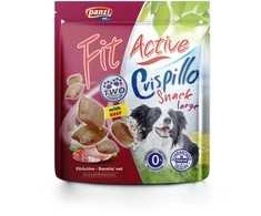 Fit Active Fit_Active Skanėstai Crispillo dideliems šunims, 180 g su jautiena