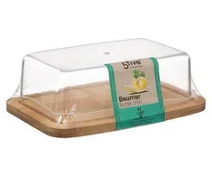 Five S Smart 5five Simply Smart bambuko sviesto dėklas (19 × 12,5 × 6,5 cm)