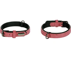 Flamingo DOG COLLAR DELU Raudonas 24-30CM 15MM