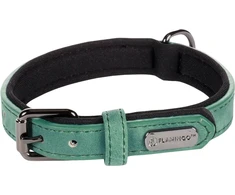 Flamingo DOG COLLAR DELU Žalias 24-30CM 15MM