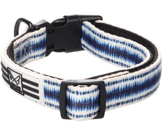 Flamingo DOG COLLAR GILI ISLAND Mėlynas 28-43CM 20MM