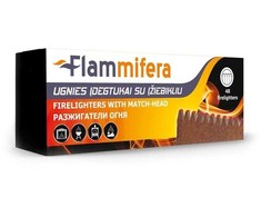 Flammifera Urban Outdoor Ugnies degikliai su uždegimo galvute, 48 vnt.