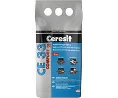 Plytelių siūlių glaistas CERESIT CE33 SUPER 01, baltos sp., 2kg
