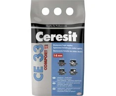 Plytelių siūlių glaistas CERESIT CE33 SUPER 01, baltos sp., 5kg