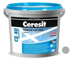 Elastingas plytelių siūlių glaistas CERESIT CE40 AQUASTATIC 10, manhatan sp., 2kg