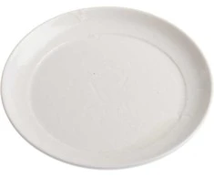 FLORAL Gėlių vazono lėkštė L-3 5001, balta, 14 cm