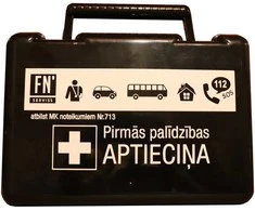 Fn Serviss Pirmosios pagalbos vaistinėlė Pagalbos rinkinys dėžutėje