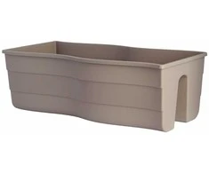 FORM PLASTIC Vazonas balkonui 60cm rudas