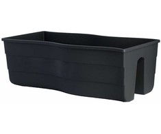 FORM PLASTIC Vazonas balkonui 60cm juodas