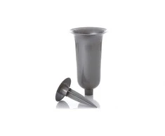 FORM PLASTIC Plastikinė įsmeigiamoji kapų vaza, Ø13 cm