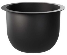 FORM PLASTIC Gėlių vazono stovas „Standy1“ su įdėklu D24cm, juodas