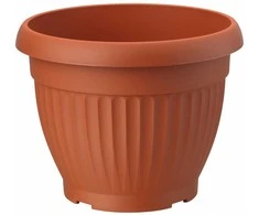 FORM PLASTIC Gėlių vazonas Dona 30 terakotos spalvos