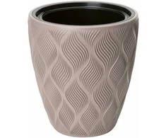 FORM PLASTIC Gėlių vazonas Srautas 30cm 15,5L, Rudas