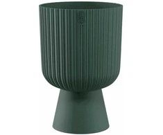 Vazonas FORM PLASTIC Keli Mika Eco Wood 18cm Žalias