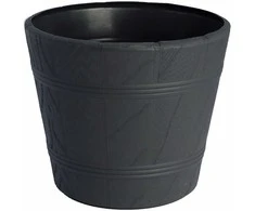 FORM PLASTIC Gėlių vazonas Woody 3 Pilkas