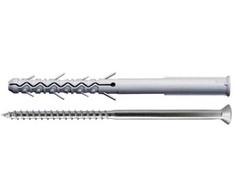 G B Fissaggi Kalamieji kaiščiai G&amp;B Fissaggi HTLAUT09, universalūs, 10 mm x 200 mm, 25 vnt.