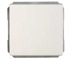 Kryžminis perjungiklis VILMA STANDARD ST 150, 1 klavišo, be rėmelio, baltas