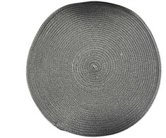 Galda paklājiņš Domoletti Classic KSKHLG-0157, 38 cm x 38 cm x 38 cm, 2 gab., Pelēka