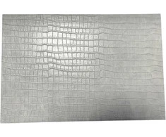 Domoletti PLACEMAT CROCODILE Pilkas 30X45CM