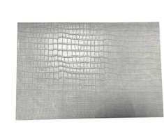 Domoletti PLACEMAT CROCODILE Pilkas 30X45CM