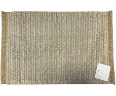 Domoletti PLACEMAT FRINGES SAND 30X45CM
