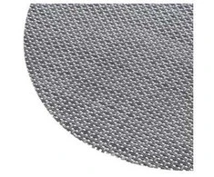 Domoletti PLACEMAT OVAL Pilkas/Juodas 35X48CM