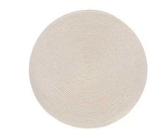Domoletti Padėkliukas, austas, 38 cm, smėlio spalvos
