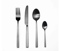 Domoletti CUTLERY SET 16PCS LMF00328-16B Juodas