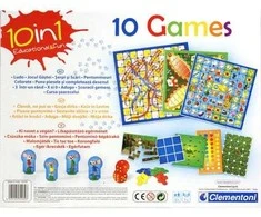 Clementoni Stalo žaidimų rinkinys 10IN1 60317